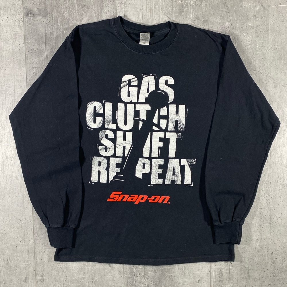 Black Snap On Manual Driving Longsleeve